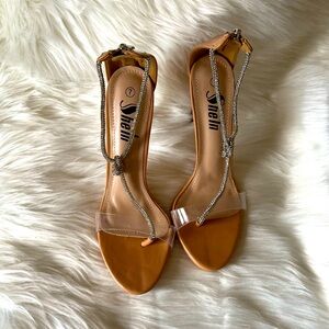 Shoes, Size 7 US, Color Nude